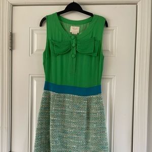 Kate spade bow detail, knee length dress. Great condition.